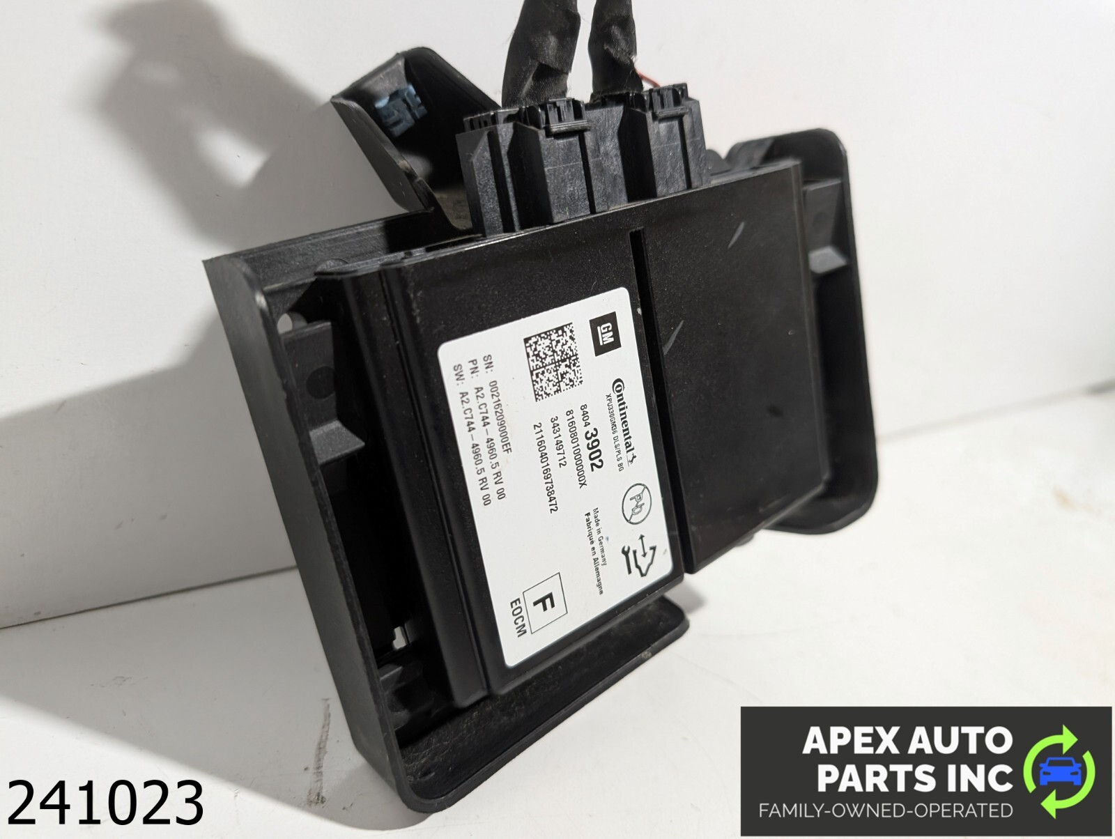 OEM 2016 Chevrolet Malibu Collision Avoidance Mitigation Relay Control Module