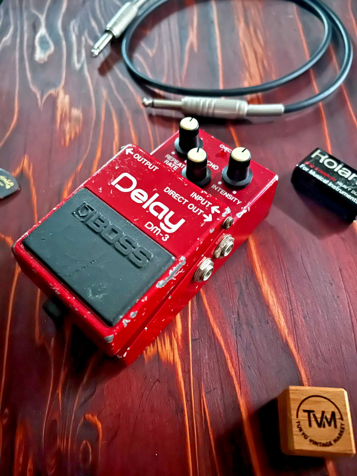 Vintage 1984 Boss DM-3 Delay JRC4558DD MIJ Serial 440500