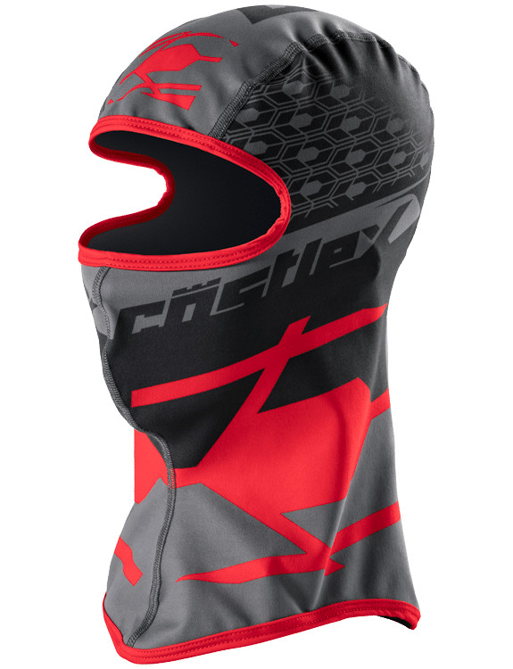 CASTLE X YOUTH KIDS CHILD ICON BALACLAVA - RED - ONE SIZE - NEW