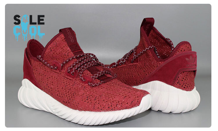 Adidas Originals Tubular Doom Primeknit Red Sneakers BY3560