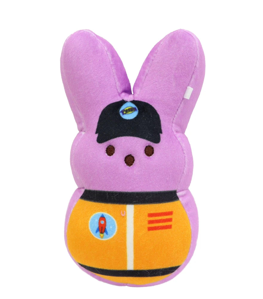 Peeps Dress Up  Astronaut  Easter Plush 5.75 in 6" - NEW!  Purple