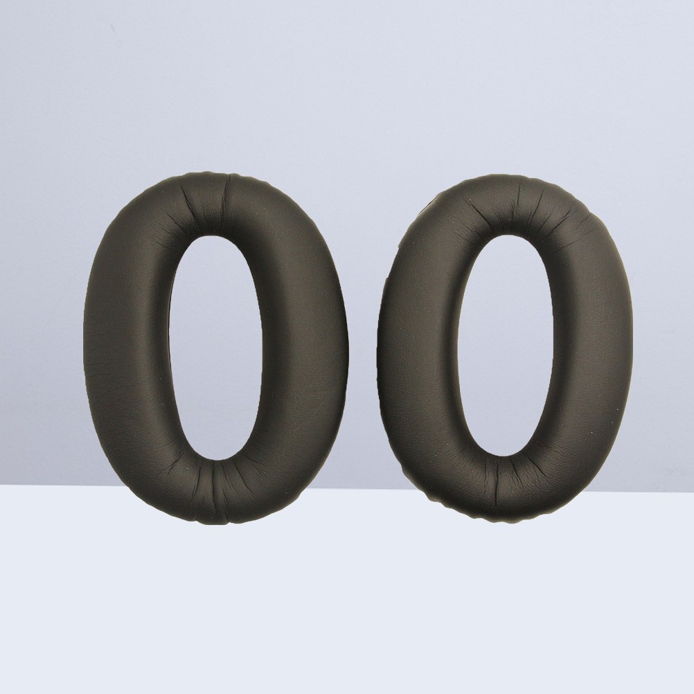 1 Pair Replacement Ear Pads Cushion Durable Reusable Black Headphone Accessories