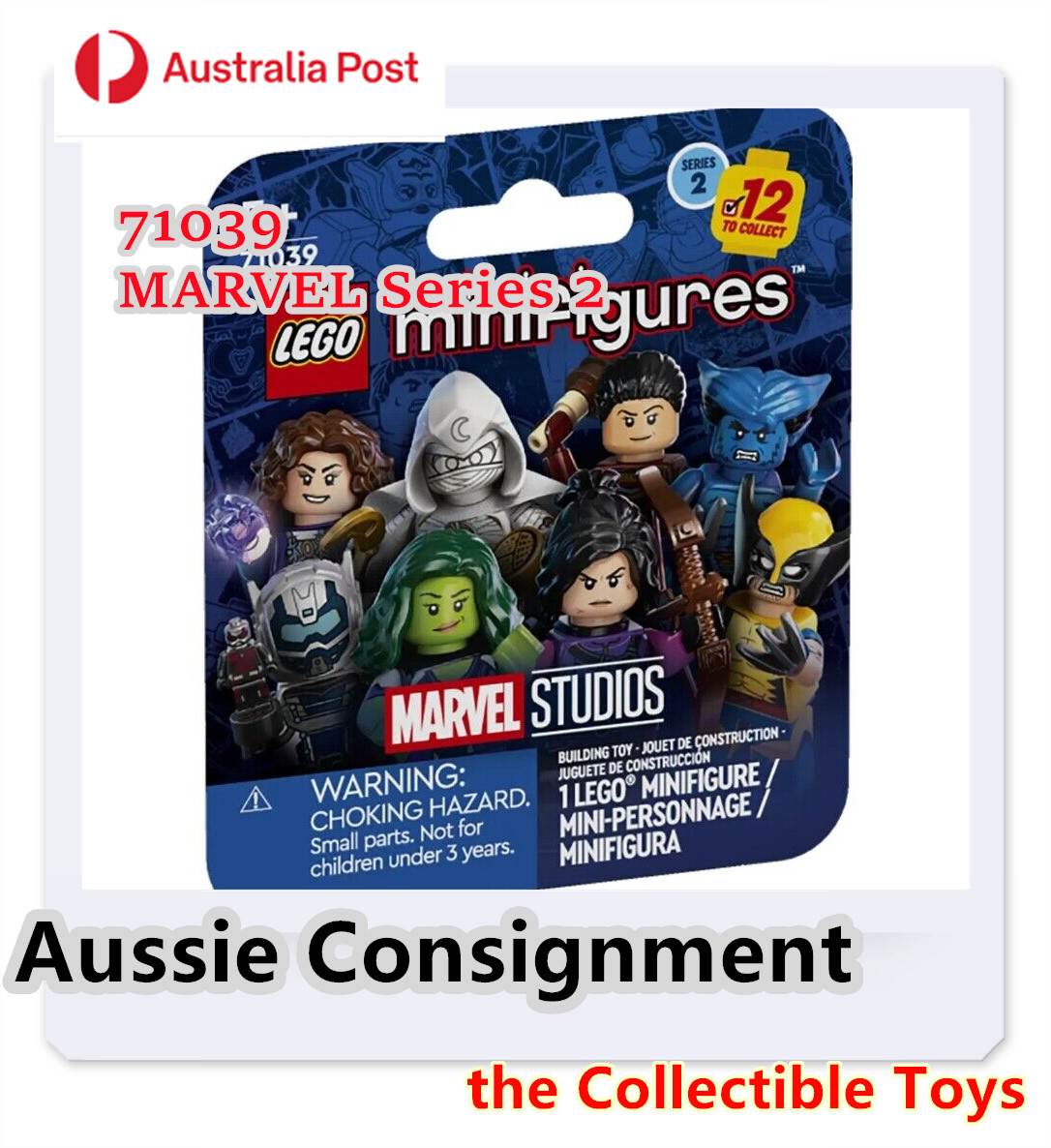LEGO Minifigures 71039 MARVEL Series 2 Pick Character Full set Complete