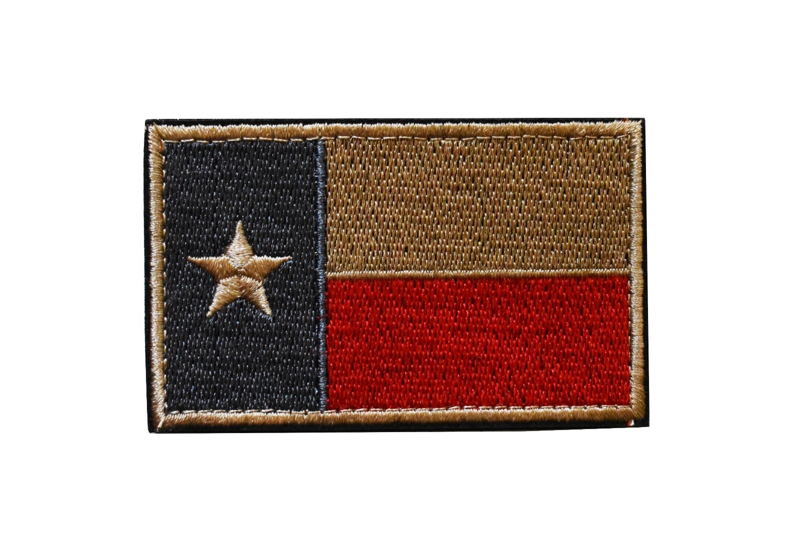 TEXAS FLAG HOOK & LOOP ARMY MILITARY TACTICAL PATCH -#6