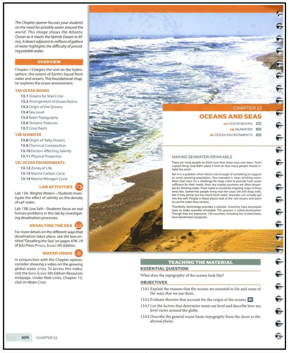 NEW BJU 8th grade 8 EARTH SCIENCE Complete Subject Kit 5th ed CURRENT Box Set