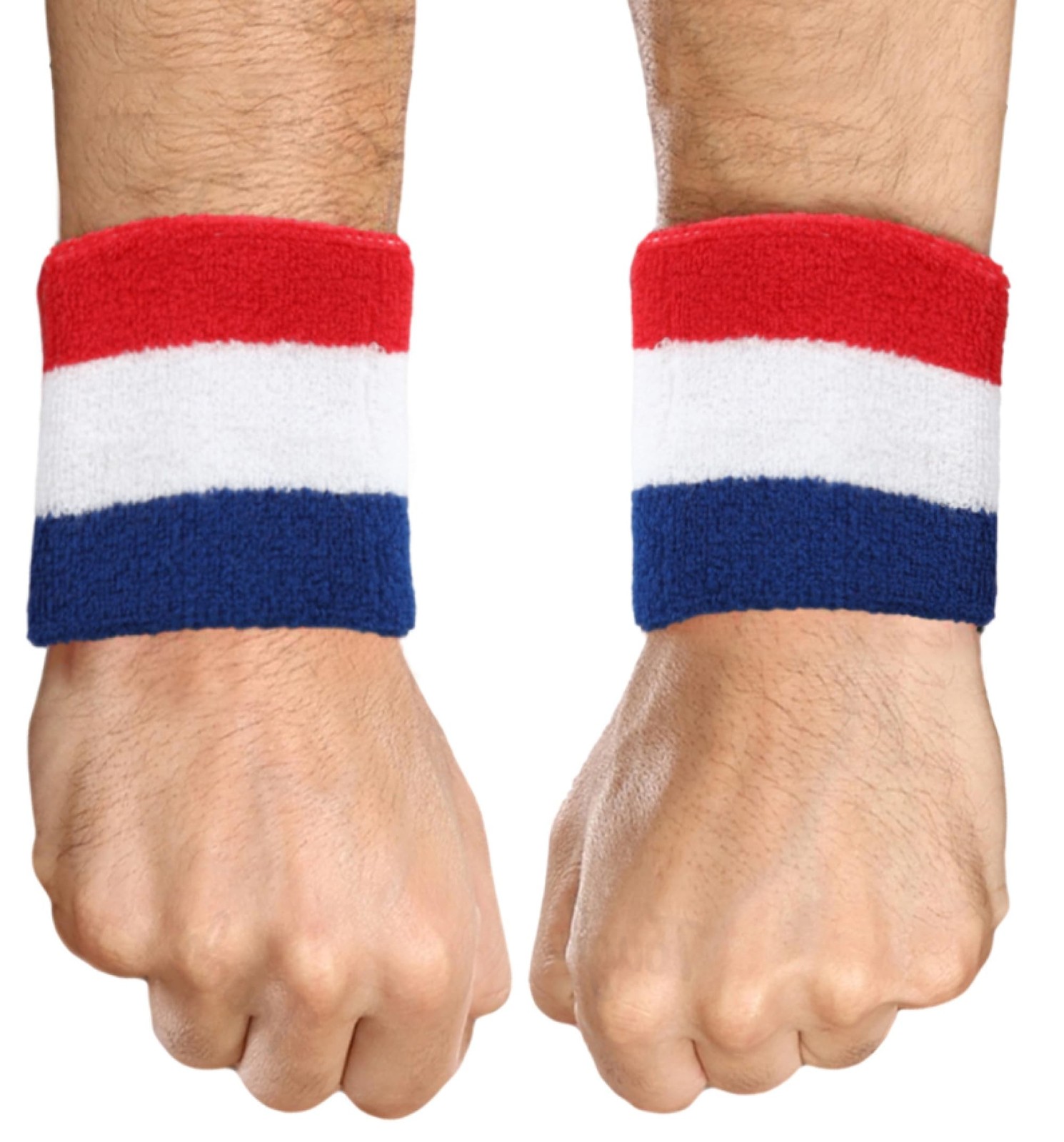 Sports Sweatbands - Arm Bands for Wrists, Sweat Absorption for Men & Women