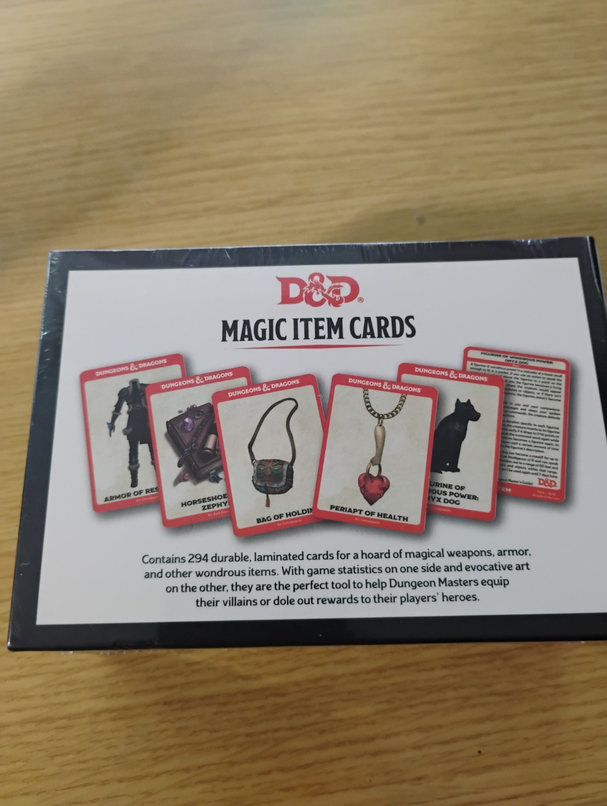 Dungeons & Dragons Magic Item Cards 294 D&D 5E Sealed DM Essential