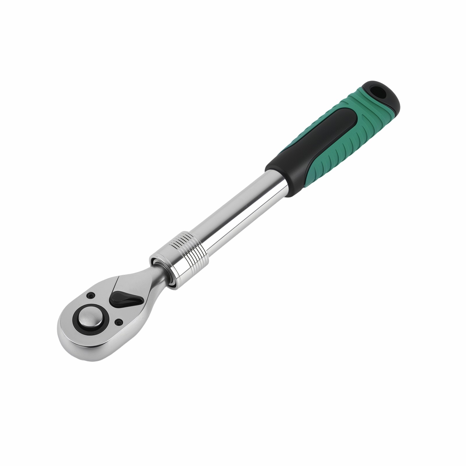 Extendable Ratchet Socket Wrench Set 1/4" 3/8" 1/2" Drive 72-Tooth Quick-release
