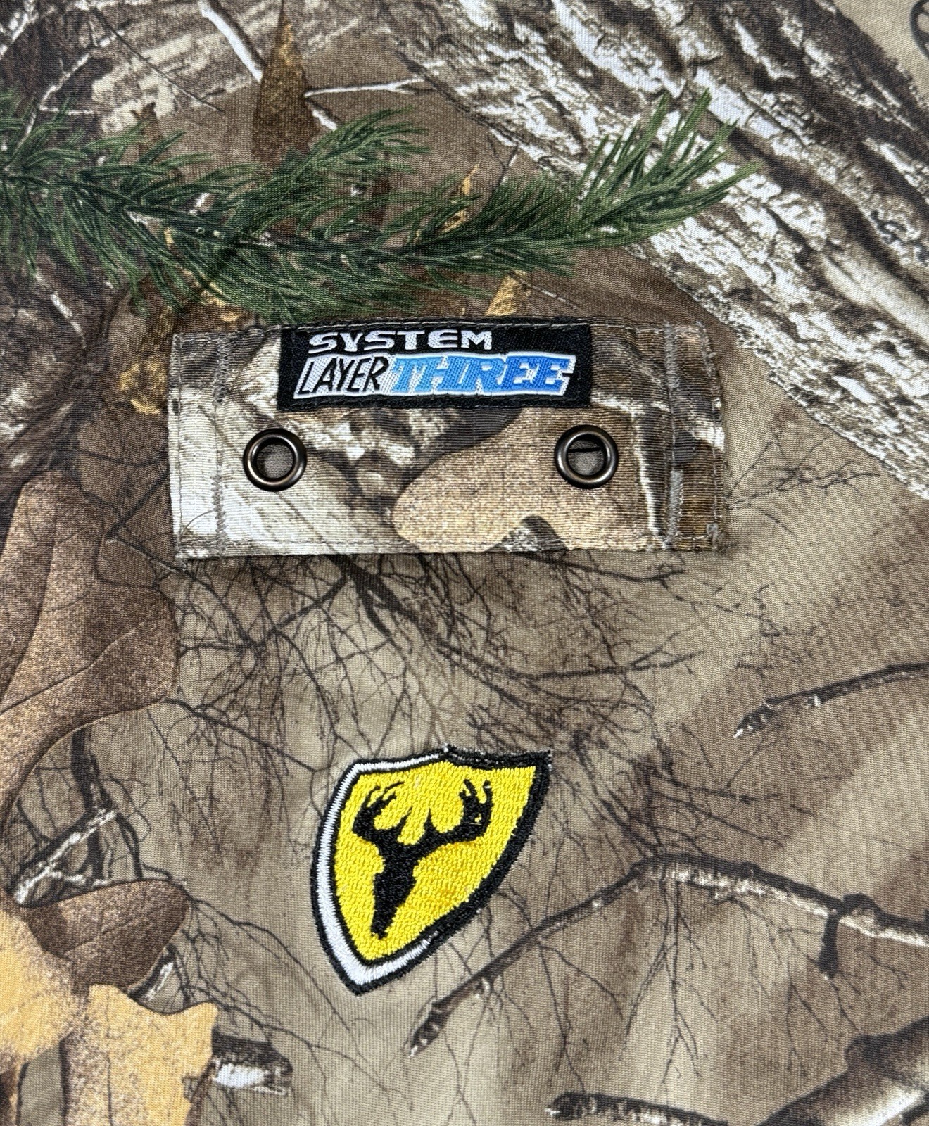 Scent Blocker Trinity S3 Knock Out Bone Collector Camo Jacket Men’s L RealTree