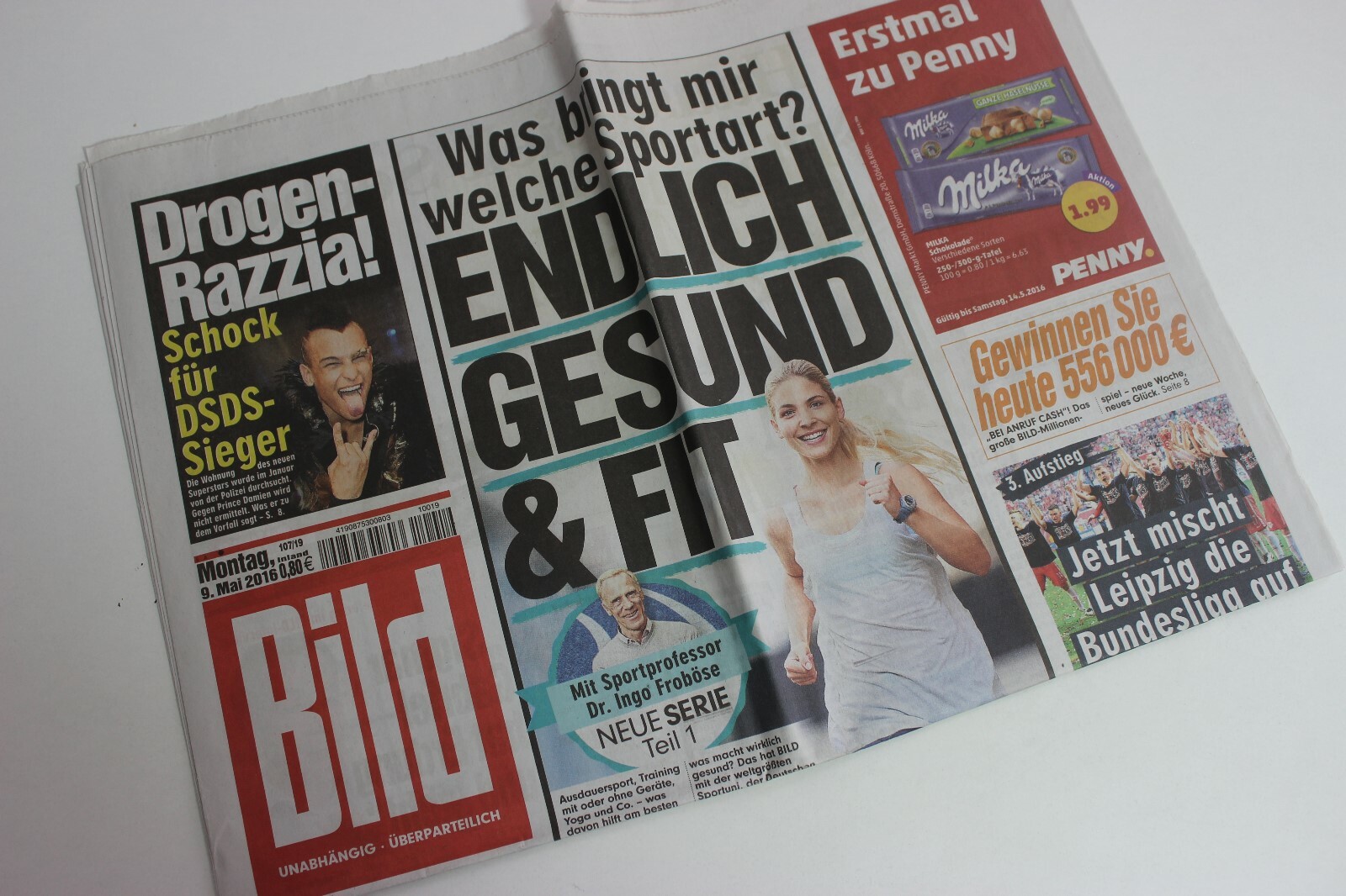 BILDzeitung 09/05/2016 May 9/5/2016 Special Occasion Gift