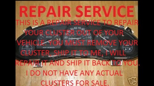 97-04 BUICK REGAL CENTURY INSTRUMENT CLUSTER ODOMETER REPAIR 98 99 00 01 02 03