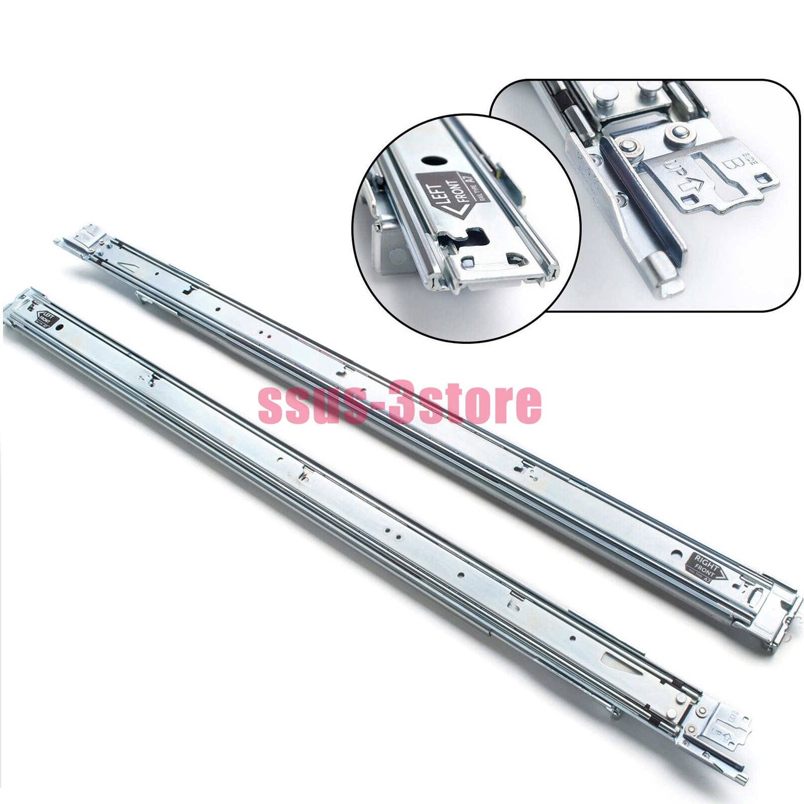 Dell Poweredge R420 R430 R620 R630 R640 Sliding Ready Rail Kit 81WCD 6RTCR 9D83F