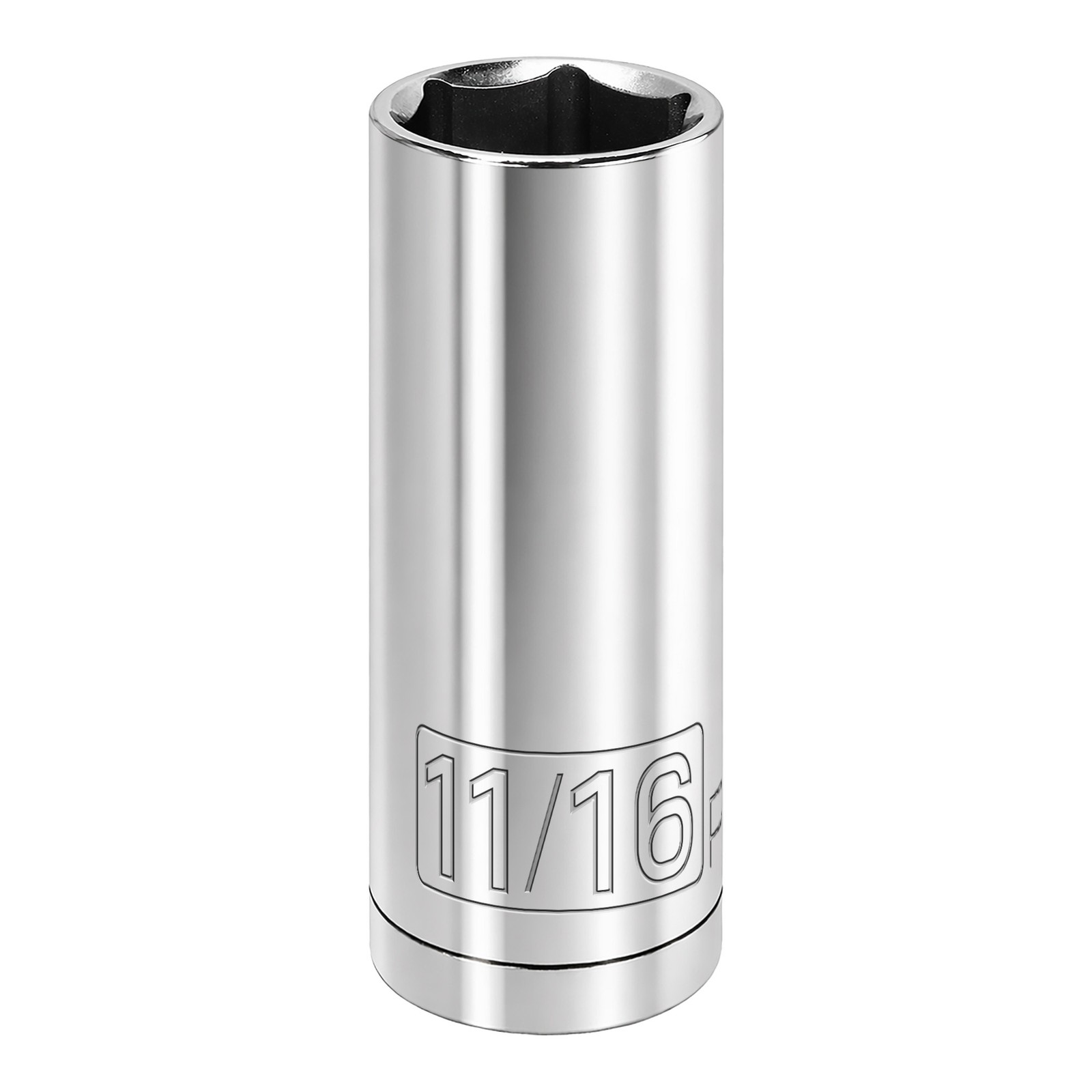 Powerbuilt 3/8 Inch Drive x 11/16 Inch 6 Point Deep Socket - 641205