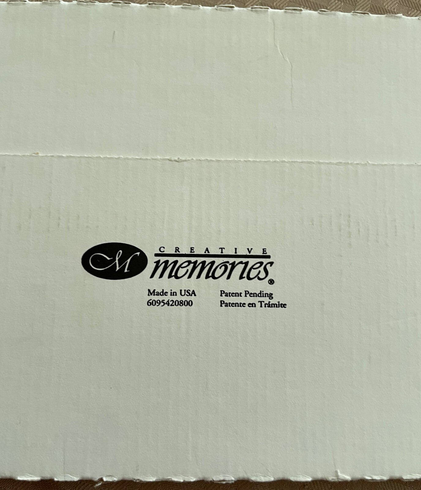 CREATIVE MEMORIES CUSTOM CUTTING PATTERNS 12" STRAIGHT WAVY SWELL ORIGINAL BOX