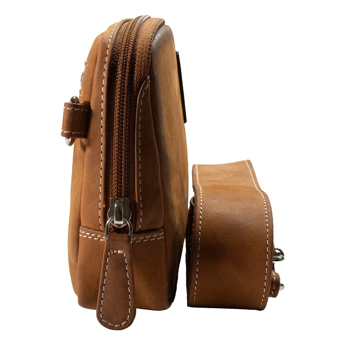ARIAT Gwen Brown Leather Belt Bag