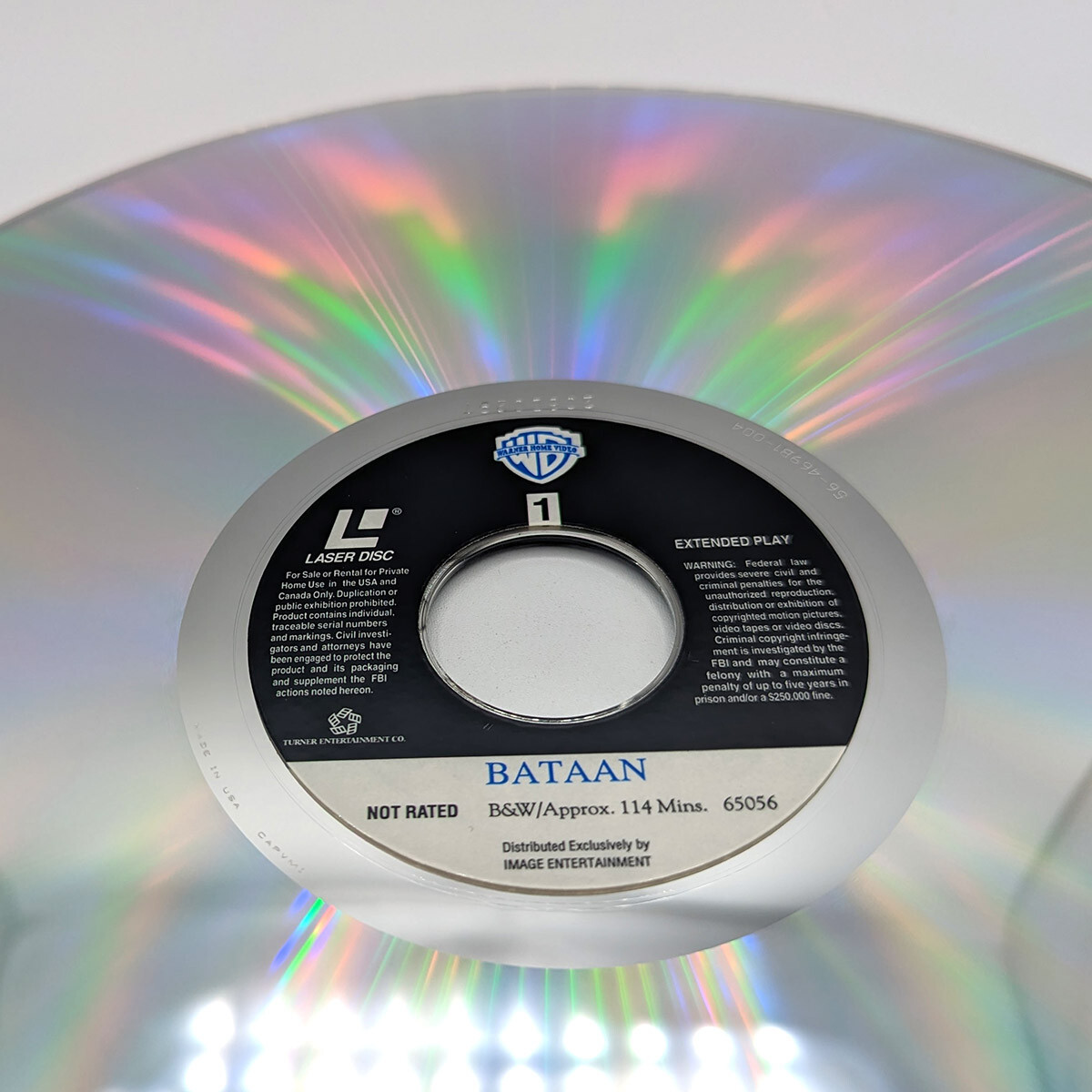 Bataan (1943) LD Laser Disc Laserdisc - 65056