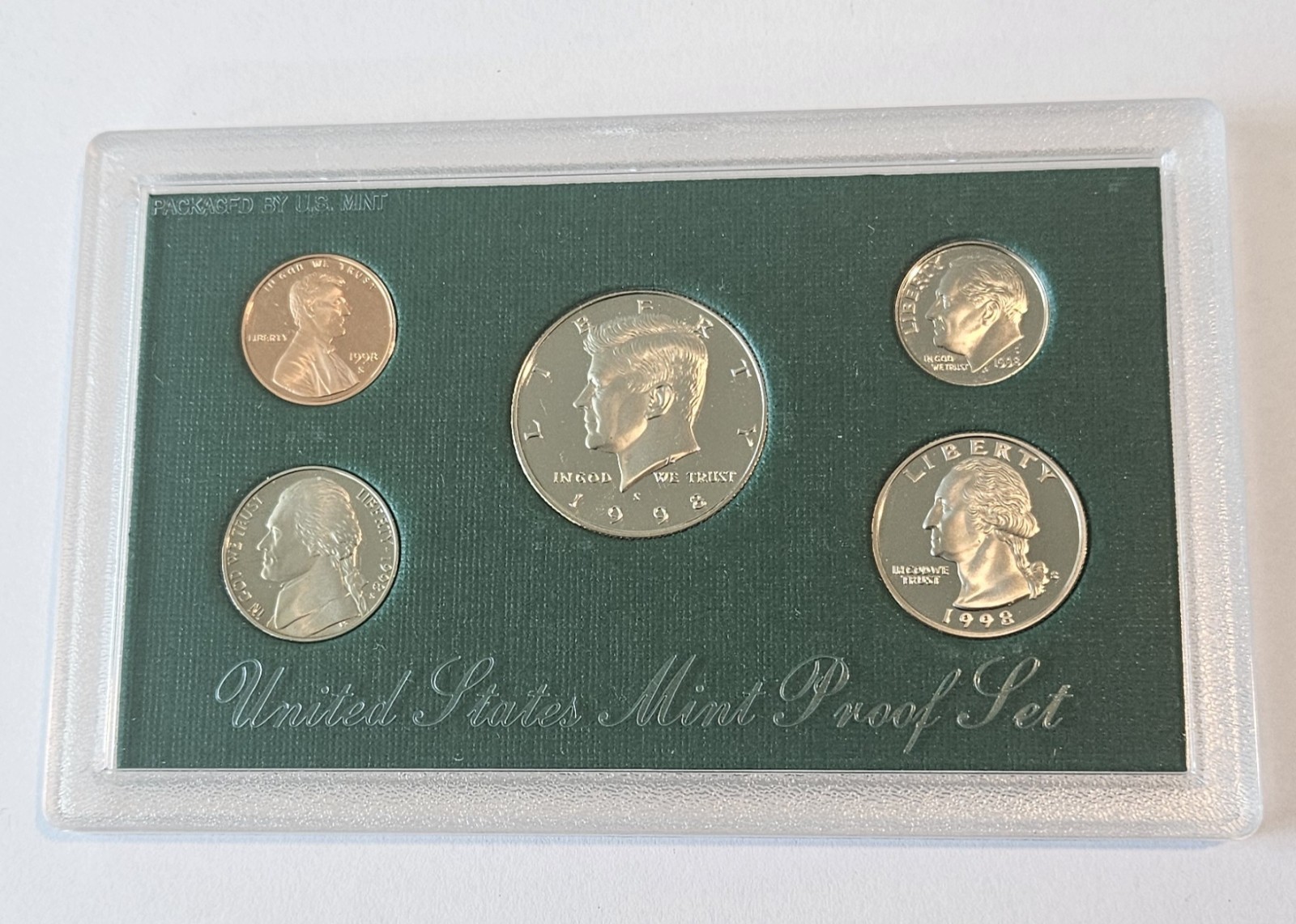 1998 Mint Proof Set with box