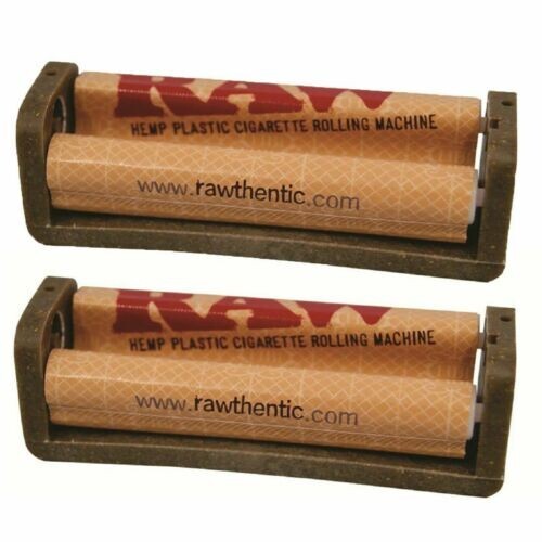 😎RAW AUTHENTIC HEMP COMPOSITE PLASTIC CIGARETTE ROLLING MACHINE ✨ 79MM