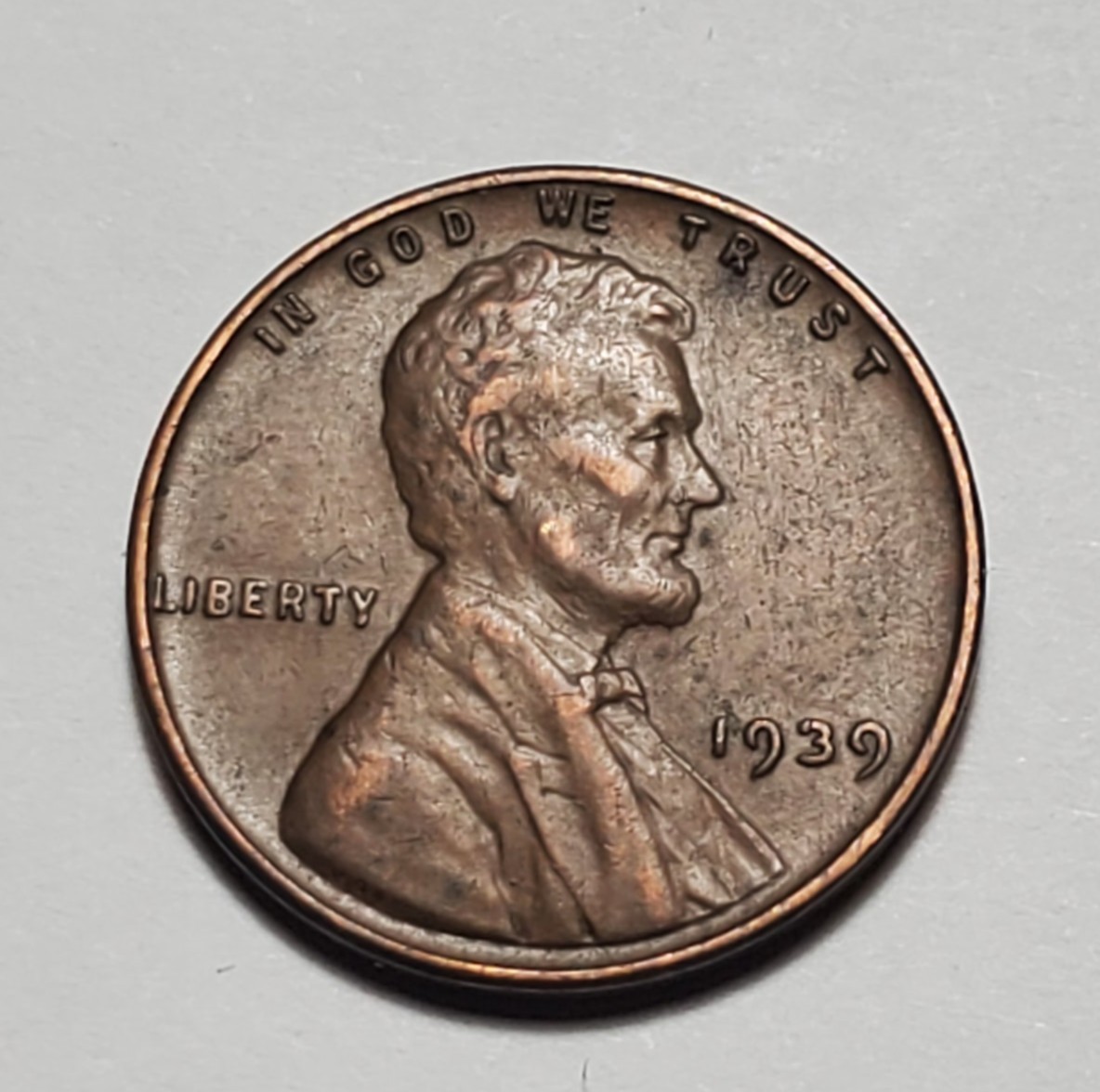 1939 P LINCOLN WHEAT PENNY #P3506