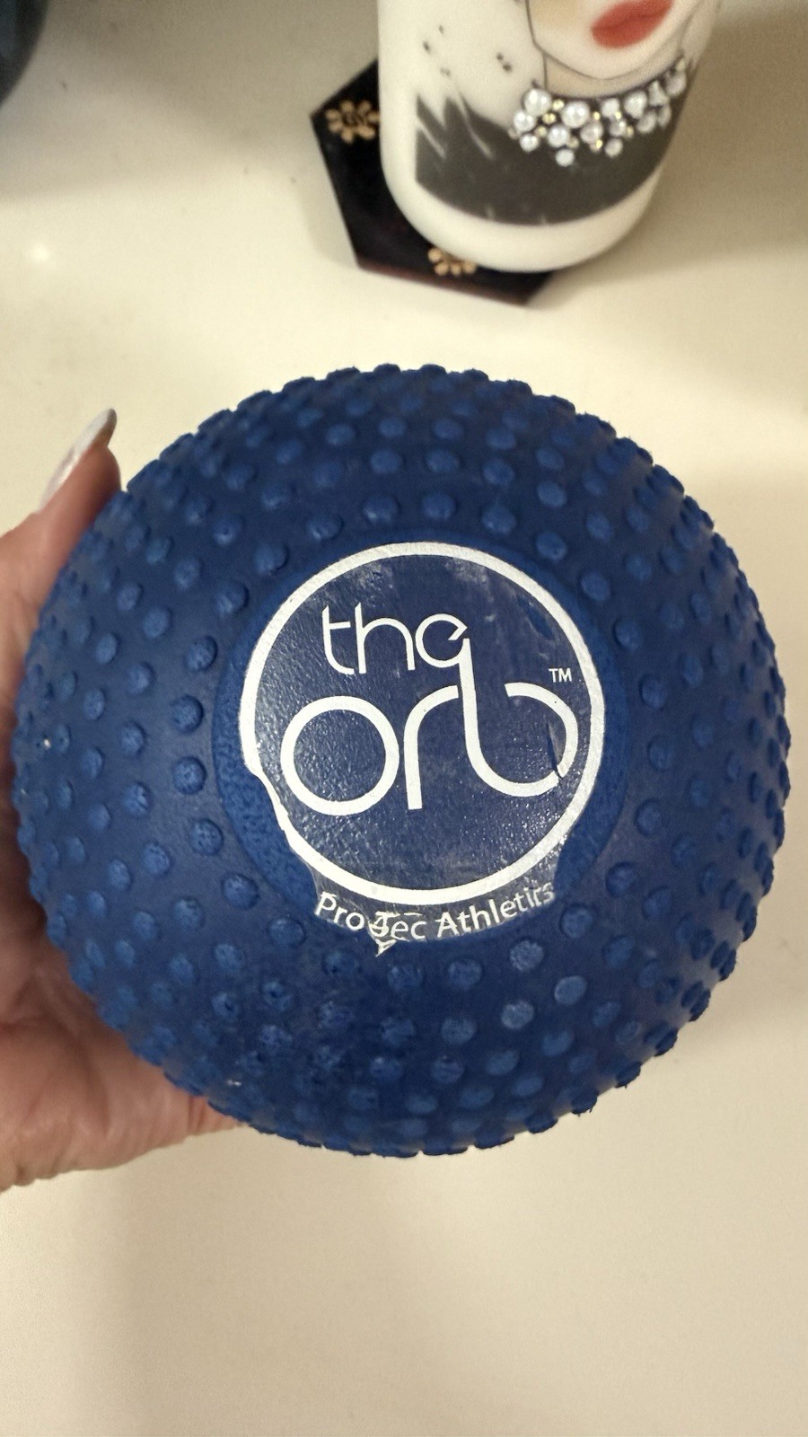 PRO-TEC ATHLETICS The Orb 5″ Deep Tissue Massage Ball BLUE