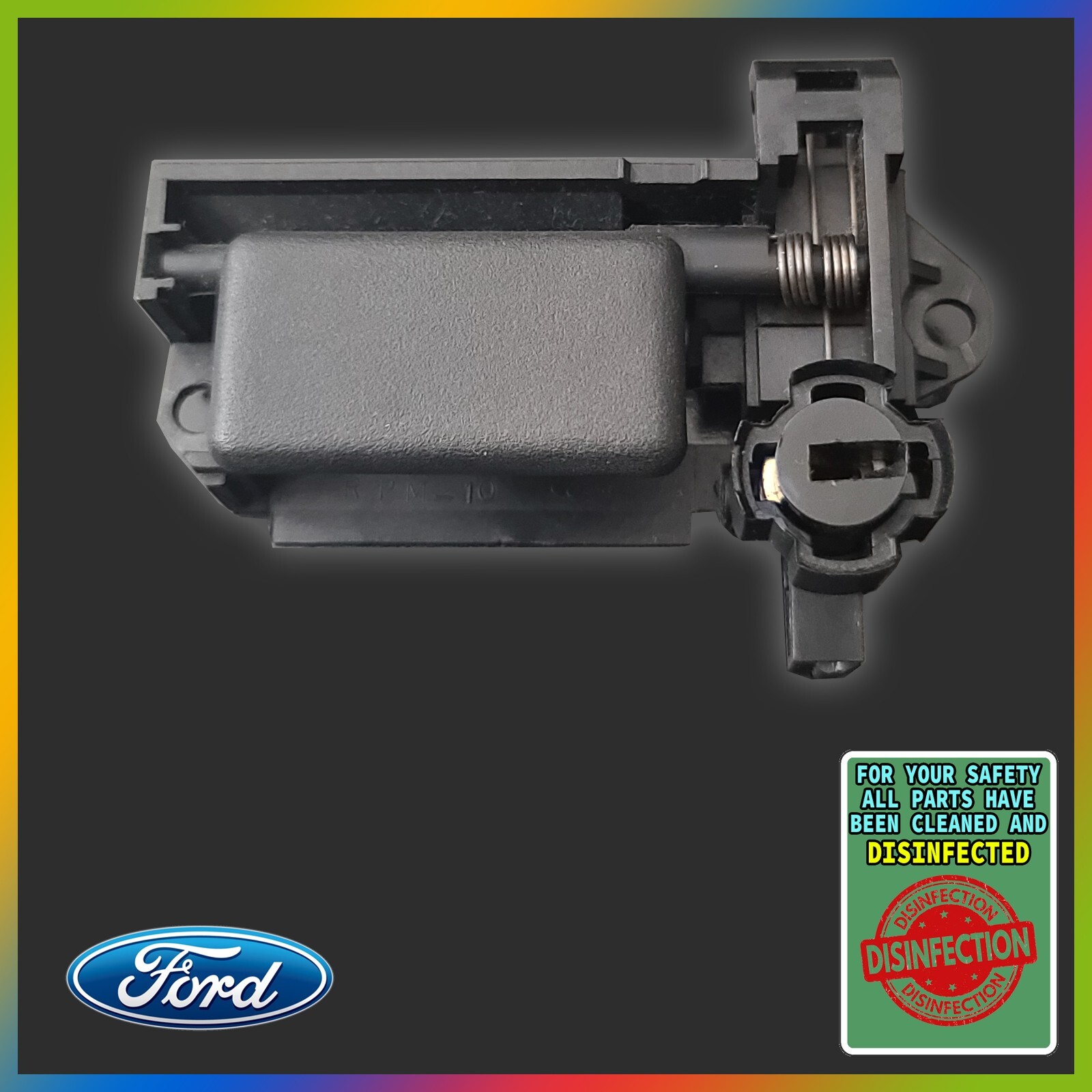 87-95 FORD F150 F250 F350 RANGER BRONCO EXPLORER GLOVE BOX LATCH BLACK