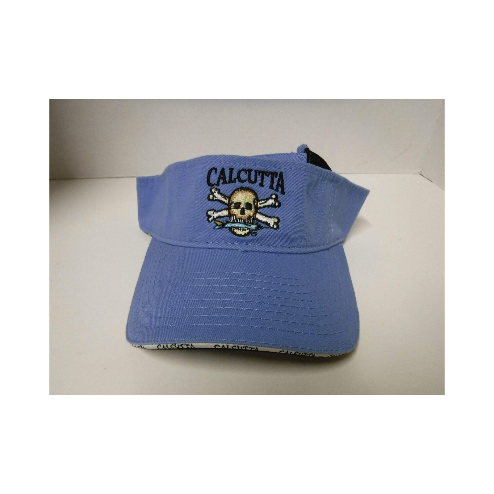 New Calcutta Visor With Logo/ Adjustable