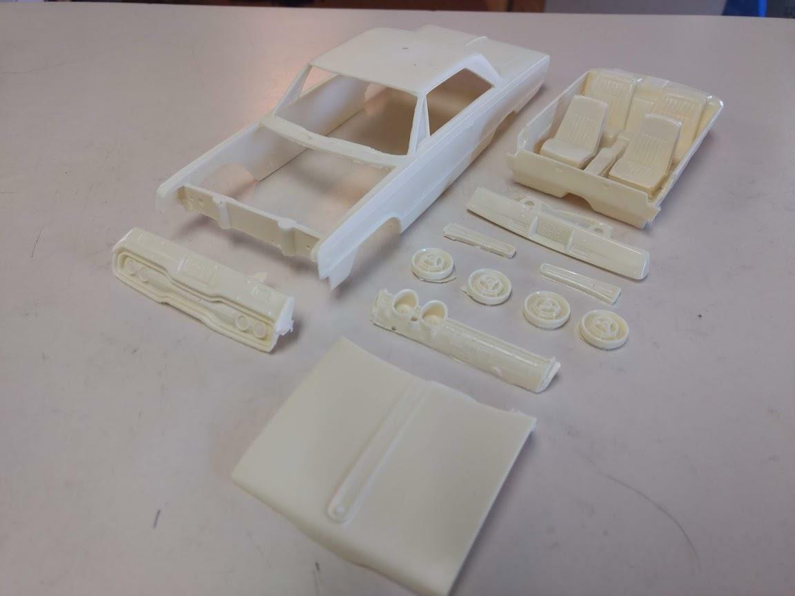 Vics Resins 66 Dodge Monaco 1/25 resin body