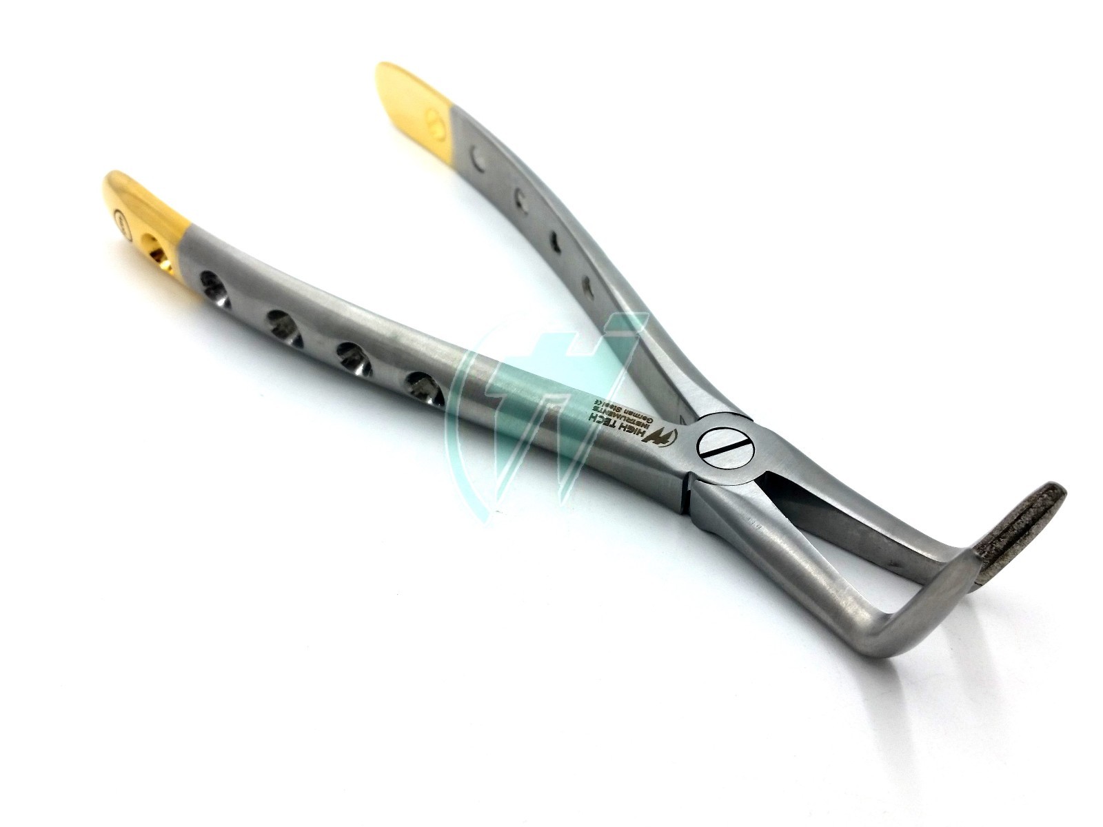 PACIFATED LOWER ROOT ATRAUMATIC DENTAL EXTRACTING FORCEPS #46XL DIAMOND DUSTED