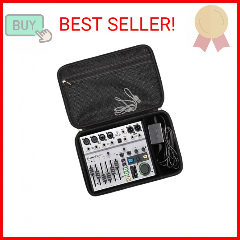 Aproca Hard Storage Travel Case, Fit for Behringer Flow 8 / Xenyx 802 Premium 8-