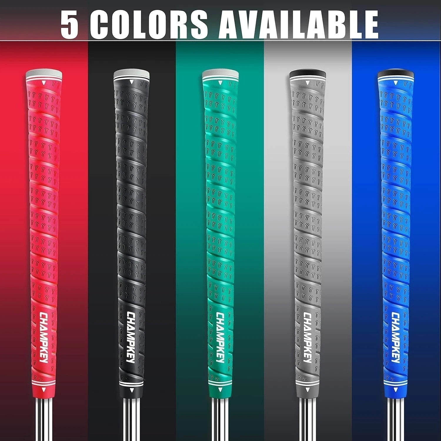WRAP-Y Rubber Golf Grips 13-Pack - Black