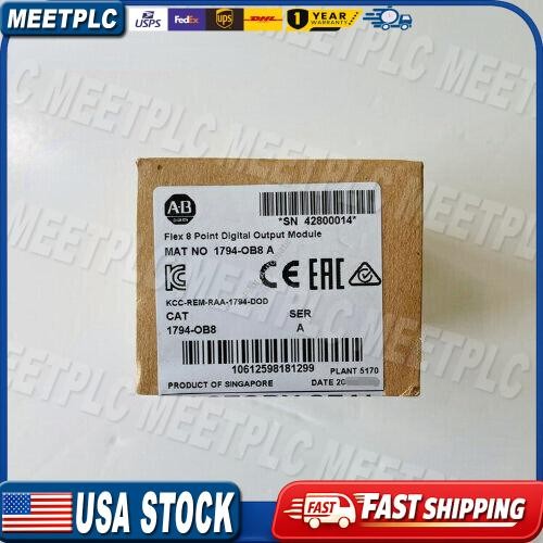 2022 Newest ABNew Sealed 1794-OB8 Flex 8 Point Digital Output Module USA