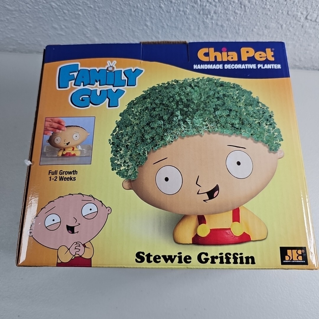 Stewie Griffin Chia Pet ,Family Guy Planter