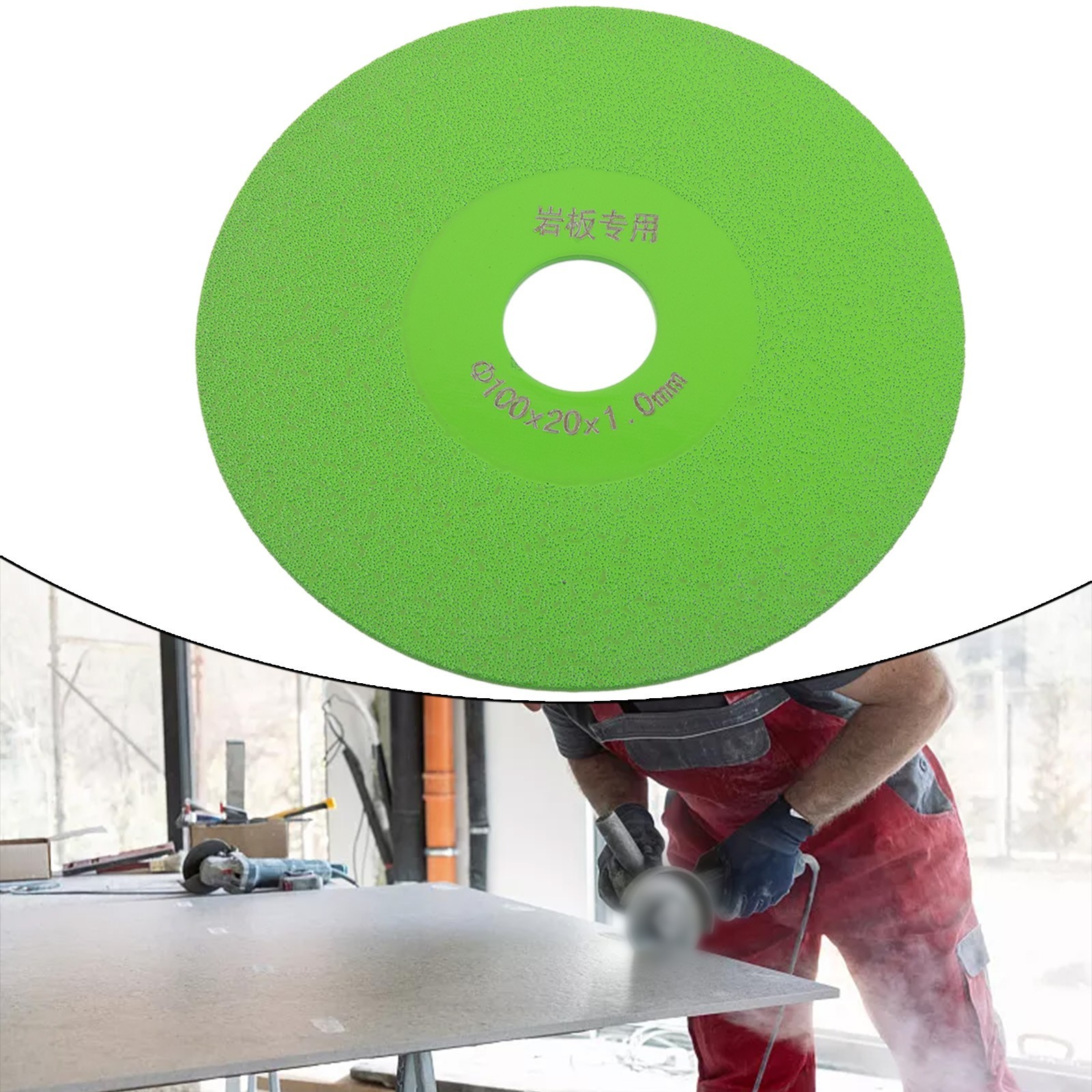 Ceramic Chamfering And Grinding Of Tile Cutting Discs Cutting Discs Green