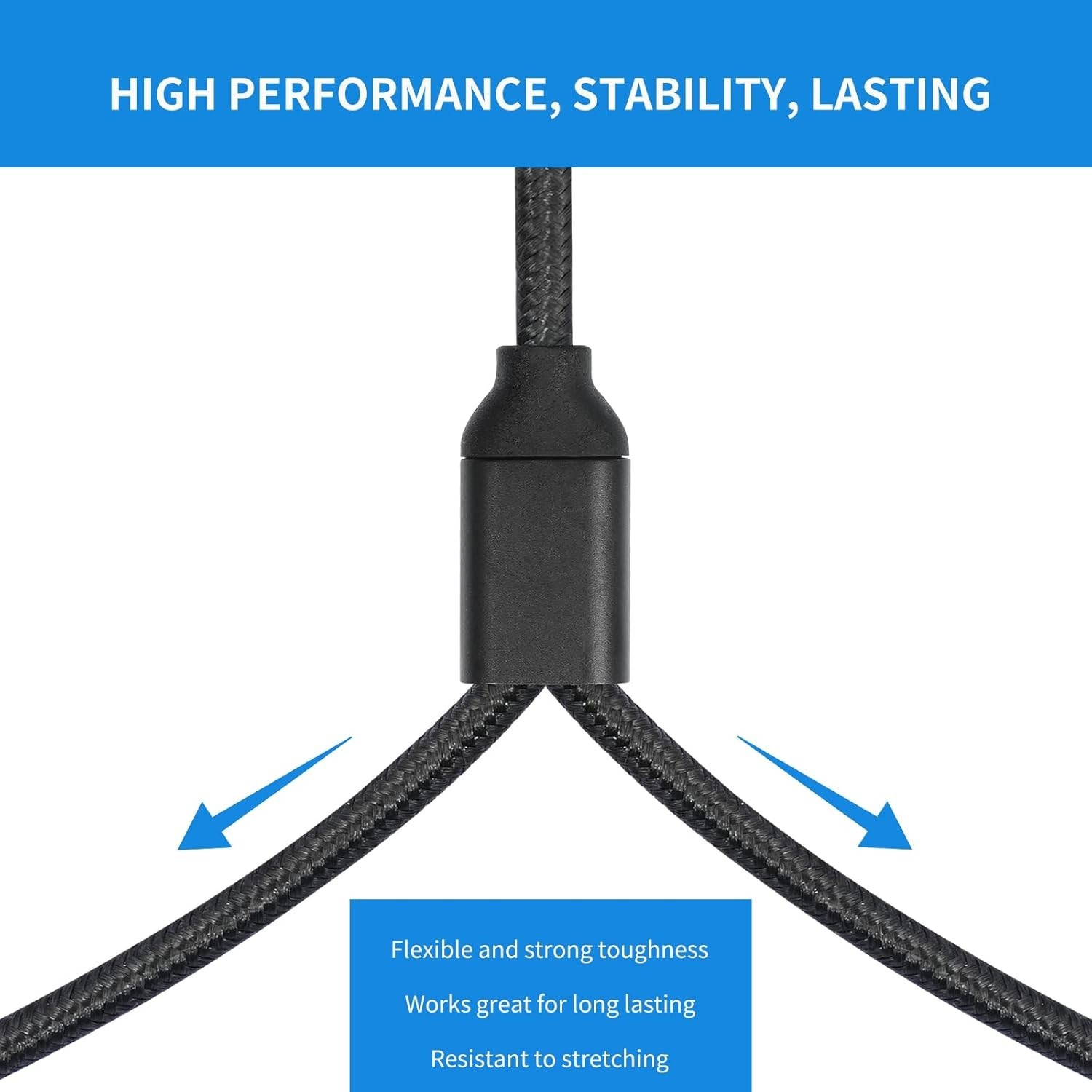 1M USB Type C to Dual XLR Cable - Durable Audio Adapter for Live Performances