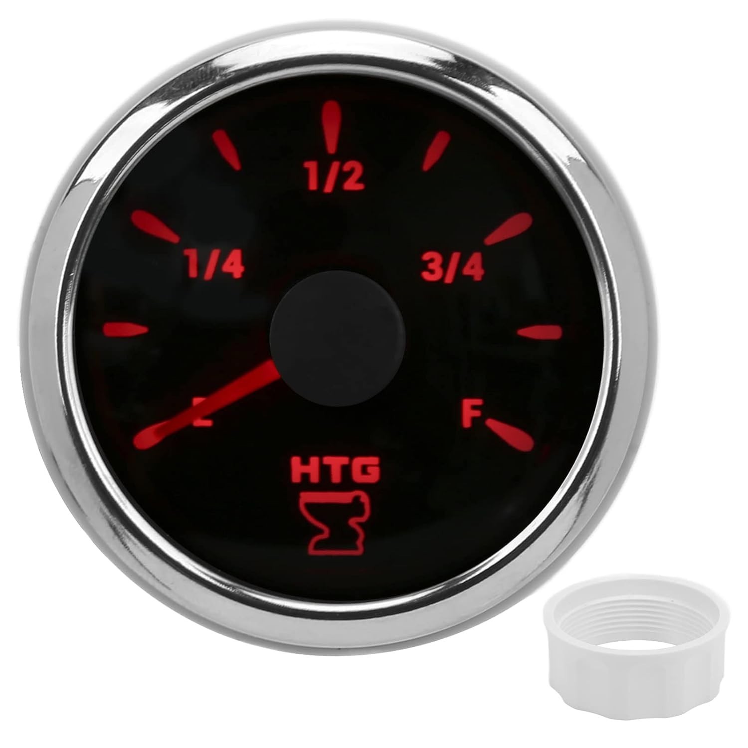 2" 52mm White Pointer Sewage Meter Water Level Gauge 0-190ohms For Boat Car USA!