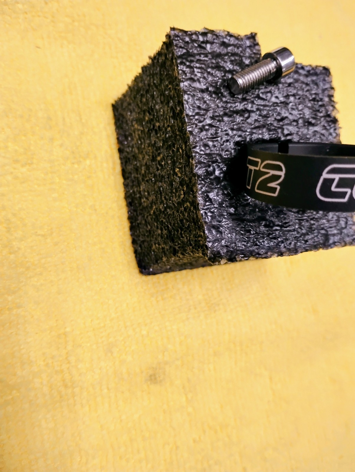 CCM DUST BLACK prototype T2 logo clamp ring