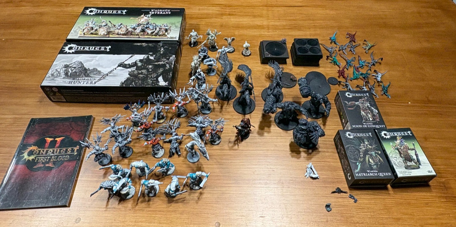 Conquest: Last Argument of Kings W’adrhun Army Lot WYSIWYG SEE PICTURES