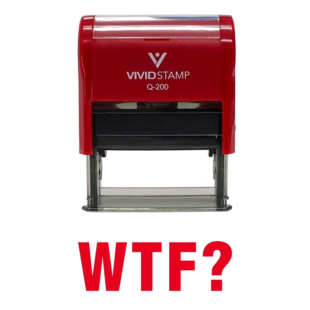 Wtf? Novelty Stamp
