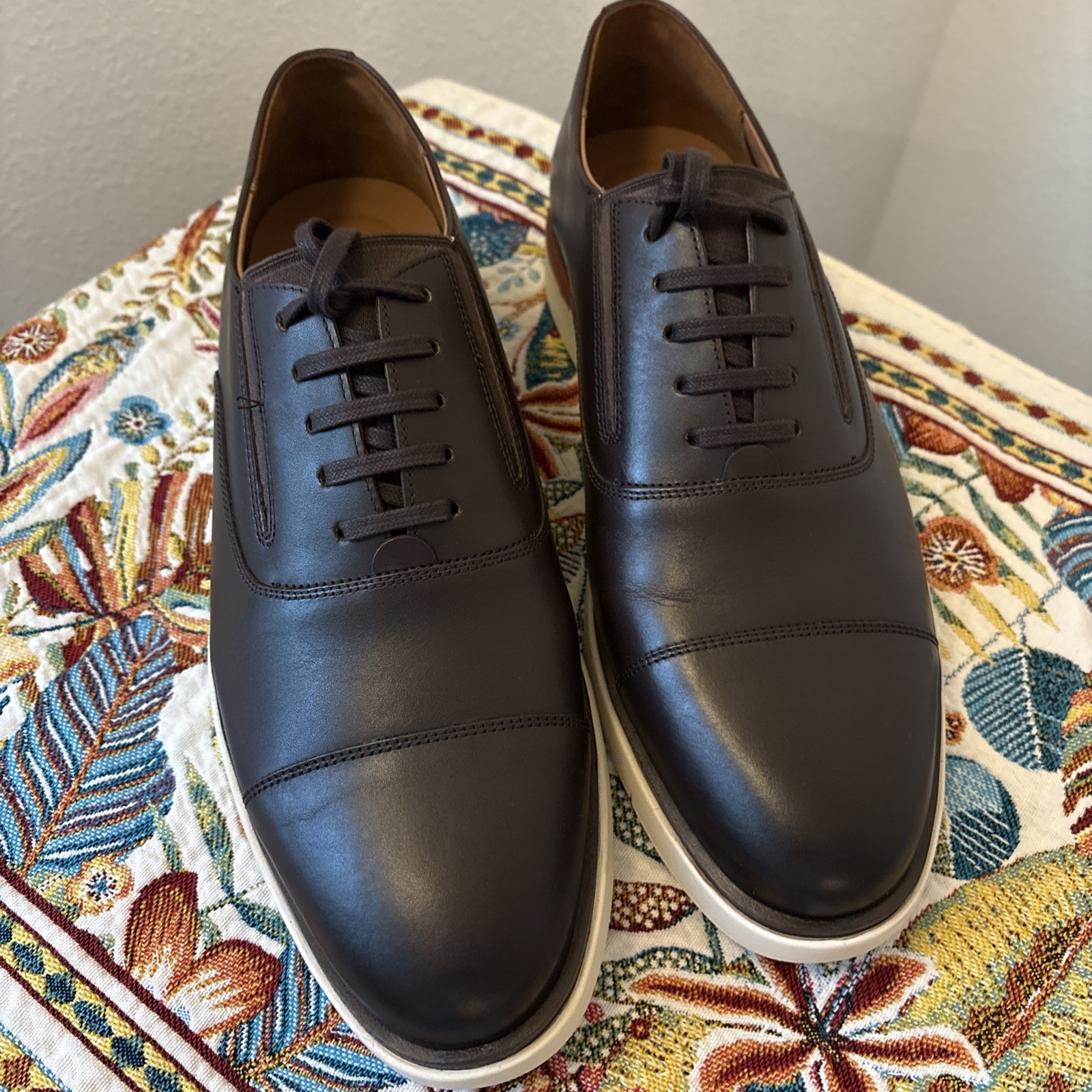 New Allen Edmonds PARK AVENUE burgundy Oxfords Men’s 11.5 D  Dress Shoe