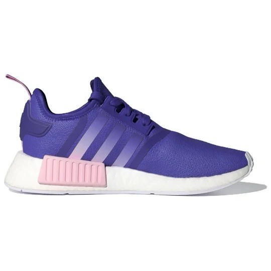 Adidas NMD R1 Energy Ink Purple White Pink Running Sneakers IG8381 Women's Sizes
