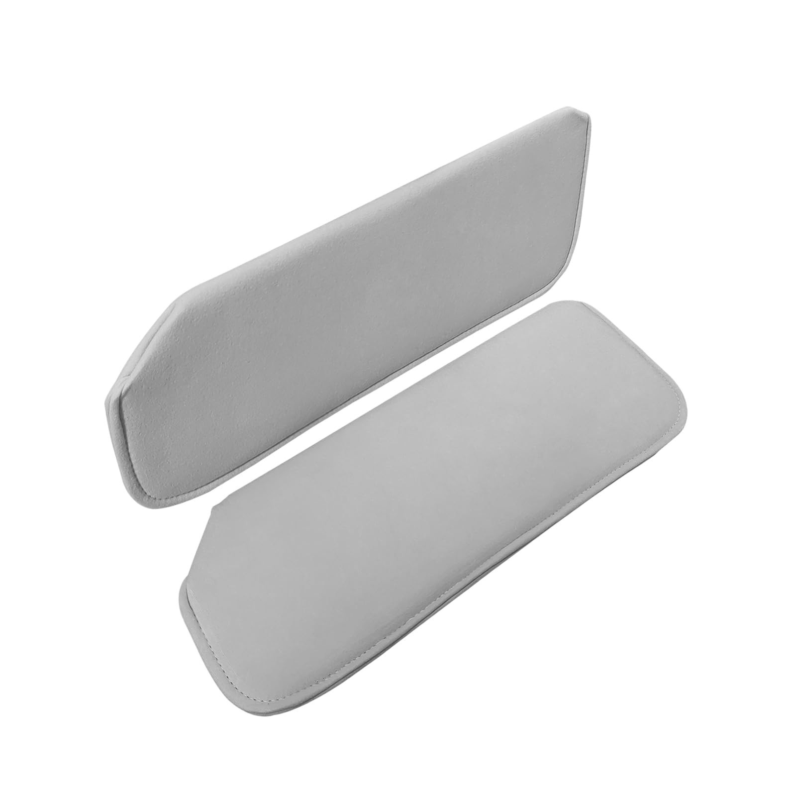 38-2118-LG Truck Sun Visor Cloth Chevy GMC Full Size Pickup 1988-1998 Light Gray