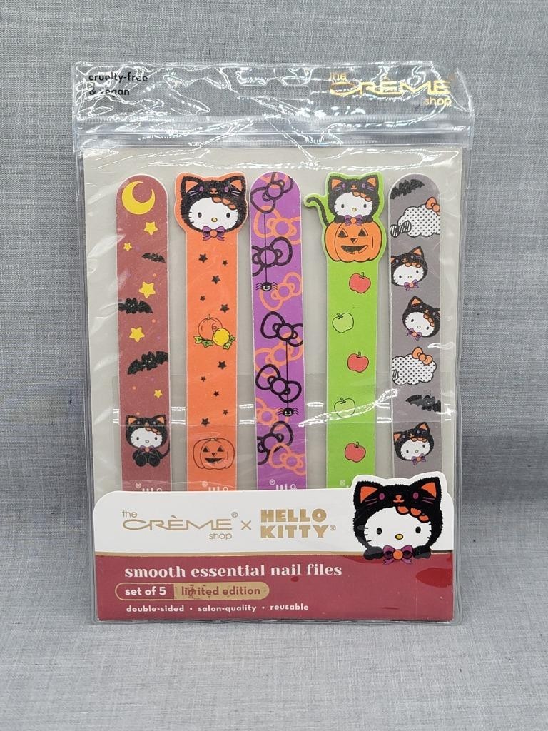 The Creme Shop x Hello Kitty Smooth Essential Nail File Set of 5 New in package