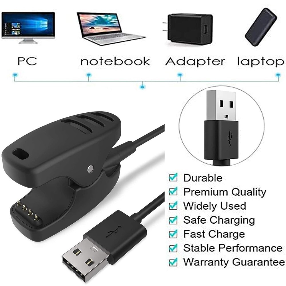 3ft USB Charger Power Cable For Suunto Ambit 1 /2 / 3 Traverse Kailash GPS Watch