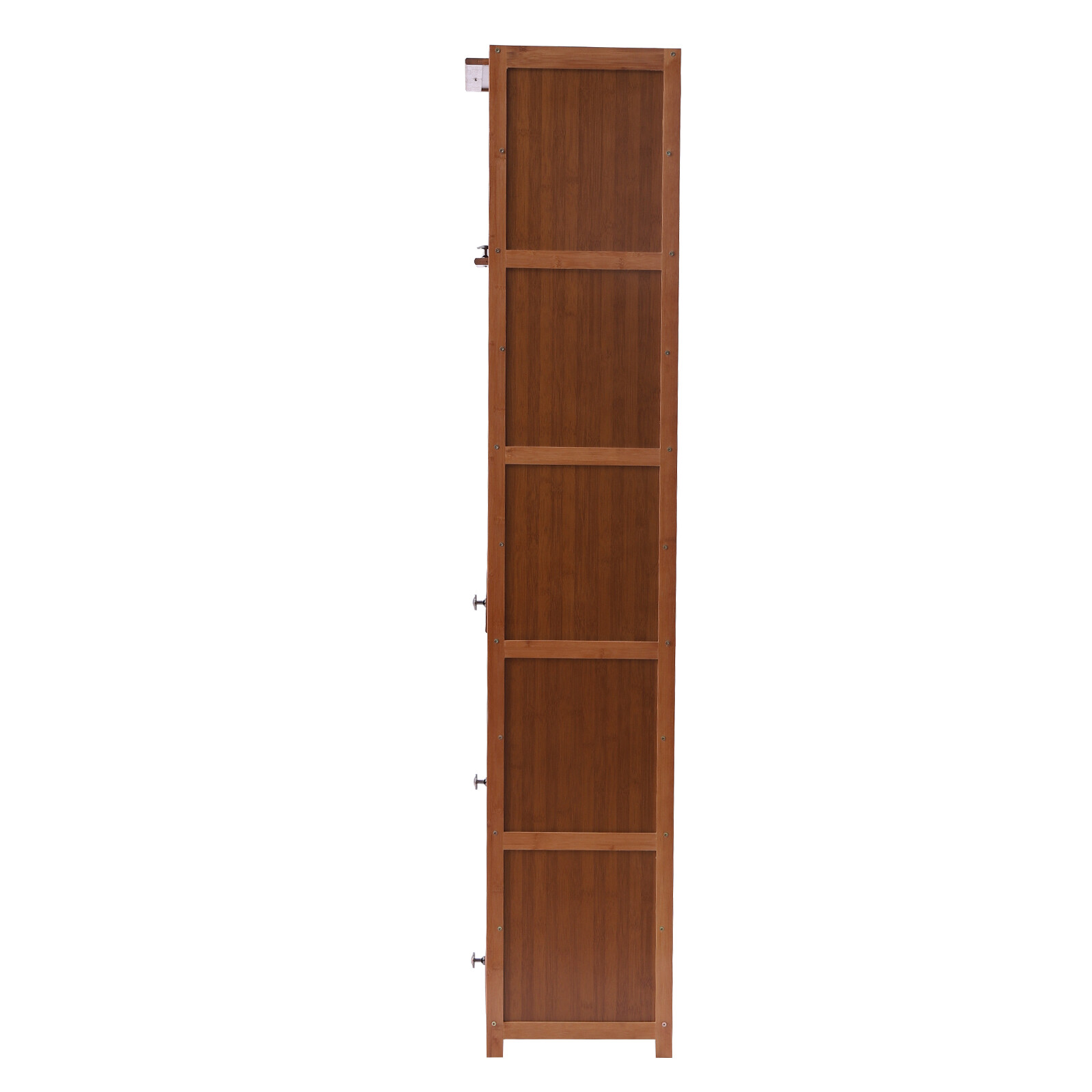 10 Tier 30 Pairs Shoe Cabinet with Doors Wood Stand Shoe Organizer for Entryway