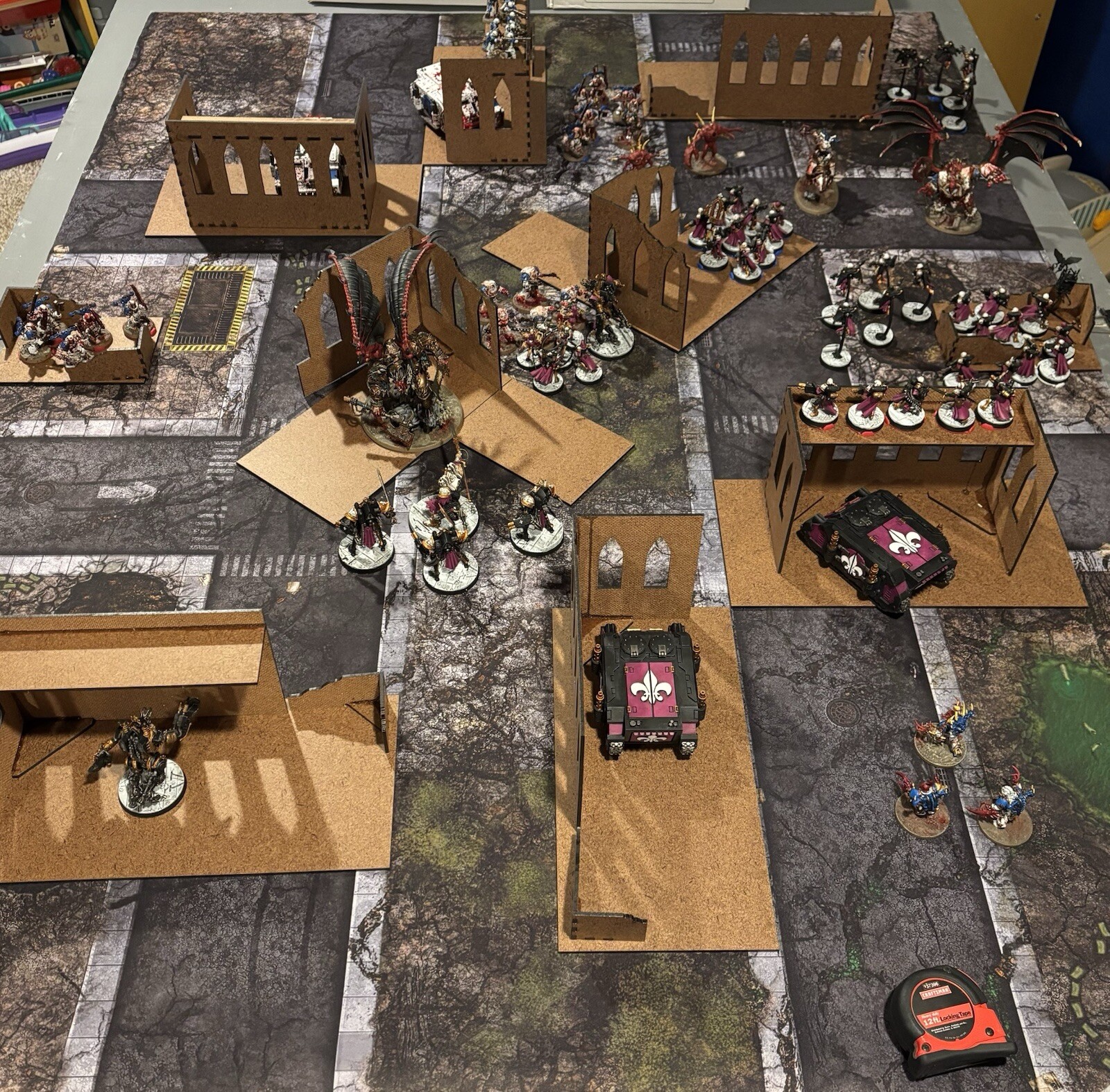 Warhammer 40K Terrain scenery Modular Pariah Nexus WITH BASES