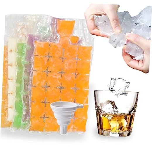 Disposable Ice Cube Trays for Freezer Ball Ice Cube Mold Ice 50 count pack