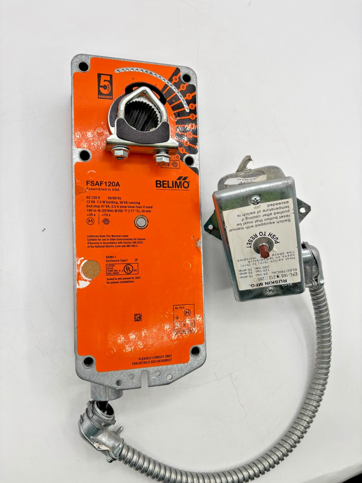 Belimo / FSAF120A / Spring Return Actuator