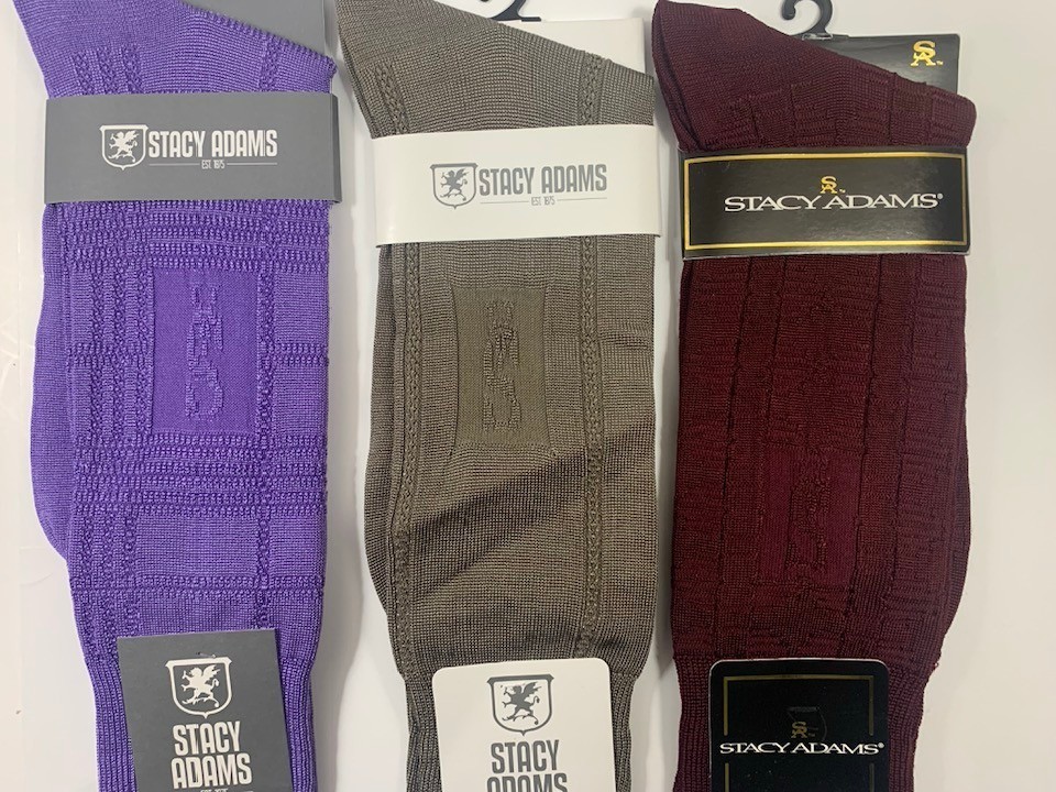 🔥🔥🔥 New Stacy Adams Silky Dress Socks + 🎁🎁 Free Gift - Free Dress Socks!