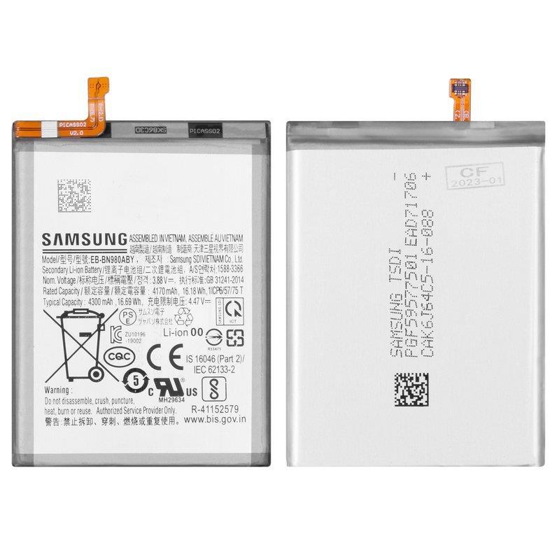 New OEM Original Samsung Galaxy Note 20 5G N980 N981 EB-BN980ABY Battery 4300mAh