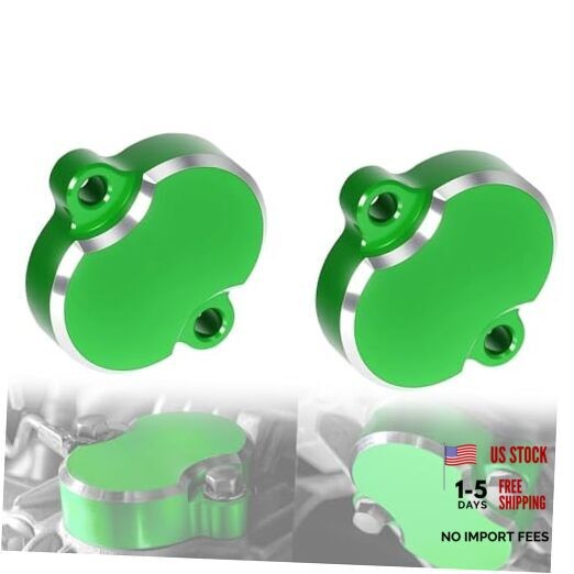 3D KLX110 Camshaft Valve Tappet Cover Accessories Compatible with KLX110 Green
